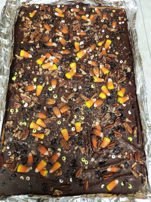 Halloween Chocolate Bark